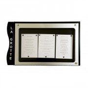 Porte menu cevennes 3 pages