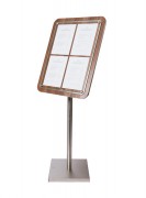 Porte menu en bois