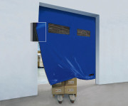 Porte rapide avec enroulement