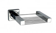 Porte savon mural inox