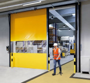 Portes à ouverture rapide