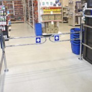 Portillon magasin