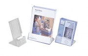 Portoir avec maintien pour brochures