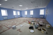 Pose de faux plafonds et plafond tendu