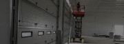 Pose de portes sectionnelle industrielle