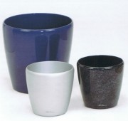 Pot de fleur rond