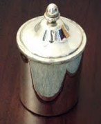 Pot eutectique argenté pour table réfrigérée