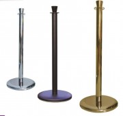 Poteau à corde tête cylindrique
