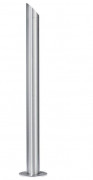 Poteau en acier inoxydable ø 76 mm