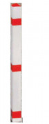 Poteau en aluminium carrée 70 x 70 mm