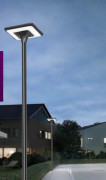 Poteau métallique pour lampadaire solaire 3 m