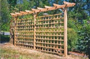 Poteaux bois 90 x 90 mm