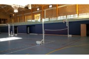 Poteaux d'entraînement de volley