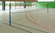 Poteaux de badminton pour entrainement