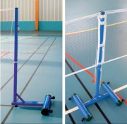 Poteaux de badminton pour loisirs