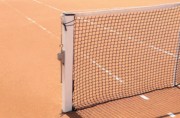 Poteaux terrain de tennis 