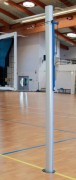 Poteaux de volley en aluminium pour compétition