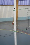 Poteaux volley ball de compétition en aluminium
