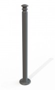 Potelet acier anti stationnement Ø 76 mm