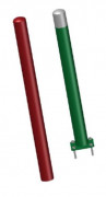 Potelet en acier tête bombée - ? 88,9 mm ou 114,3 mm - H 1180 mm - Ep. 3 mm