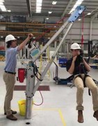 Potence de levage pliable en aluminium