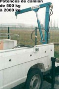 Potence électrique pour camion