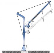 Potence fixe pour station d’épuration