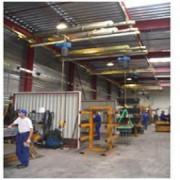 Potence murale industrielle
