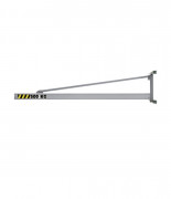 Potence murale triangulée profil creux aluminium
