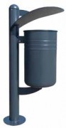 Corbeille de ville ronde - 45 L