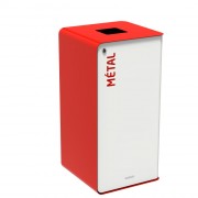 Poubelle de recyclage 40L CUBATRI