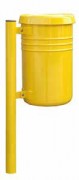 Corbeille en acier 45 litres