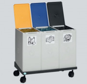 Poubelle tri sélectif 40L