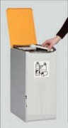 Poubelle tri sélectif 60 L en plastique
