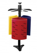 Poubelle tri sélectif en acier galvanisé - 3 ou 4 conteneurs 35L - Capacité : 105 ou 140L - L.660 x P.660 x H.1110 mm - Coloris au choix