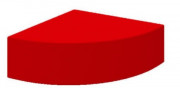 Pouf 1/4 rond crèche
