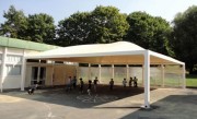 Préau scolaire sur mesure