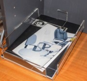 Présentoir d'accueil pour brochures