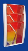 Présentoir mural monobloc pour brochure