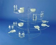 Présentoir pour buffet plexi