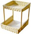 Présentoir viennoiserie 2 niveaux