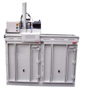 Presse à balles verticale double bac