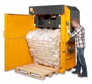 Presse à balles plastique 350 à 450 kg - ?jection automatique