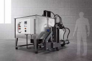 Presse hydraulique à briquettes de 80 à 120 mm - Débit de 250 à 500 kg/h
