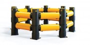 Protection de pilier et mât d'éclairage - Hauteur d'impact 205 à 745 mm