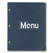 Protège menu aspect papier craft