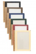 Protège menu reliure en bois
