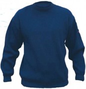 Pull col rond maille anglaise