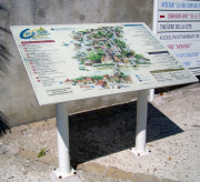 Pupitre d’orientation en aluminium