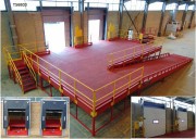 Quai de chargement fixe sur mesure